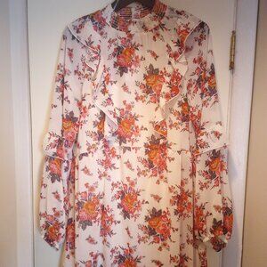 Kit + Sky floral dress XL multicolor New with tags!